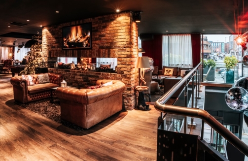 Penta Hotel Birmingham lounge'